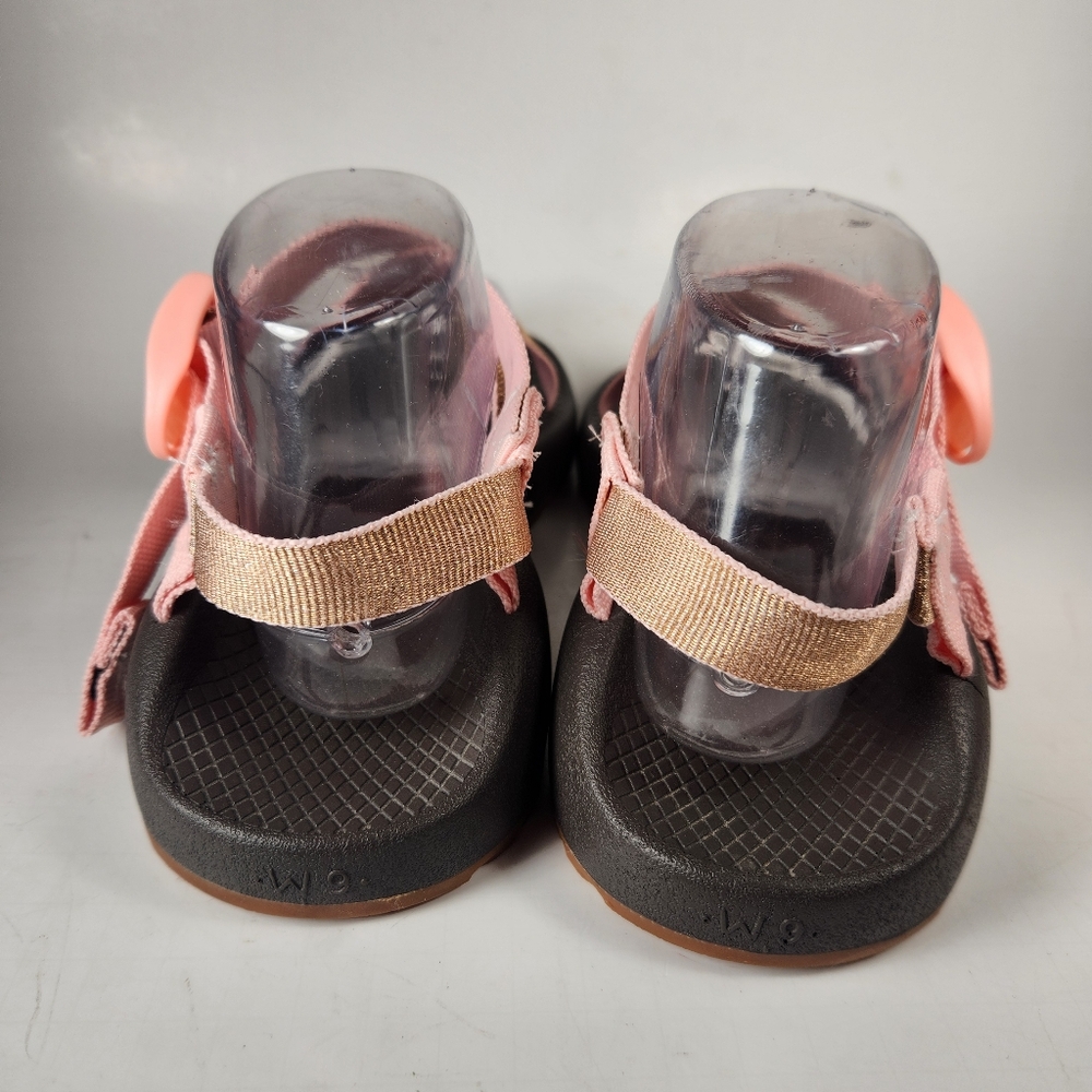 CHACO Women's Z/Cloud Sandals Size 9 Metallic Rose Waterproof Chacogrip Comfort - Picture 9 of 9